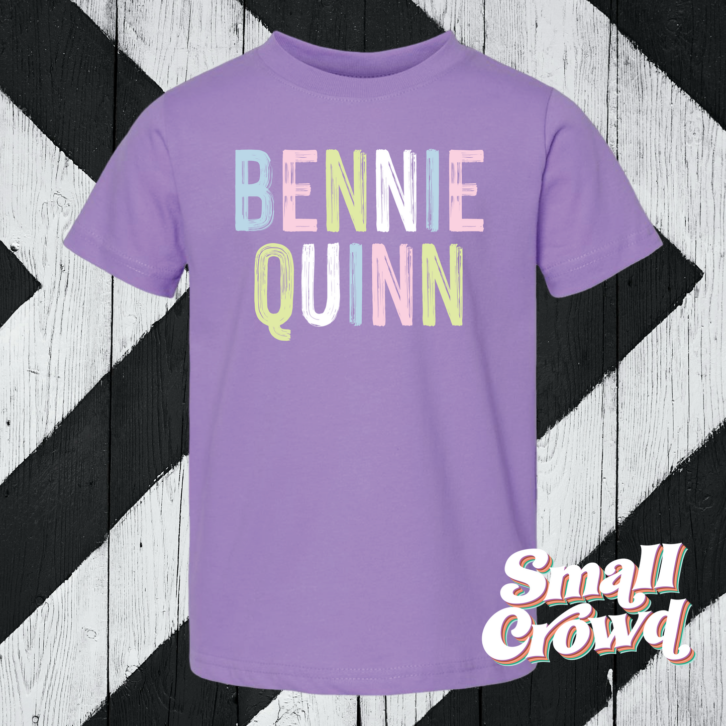 OG lavender Name Tee - lavender(LAT)/violet(comfort colors)