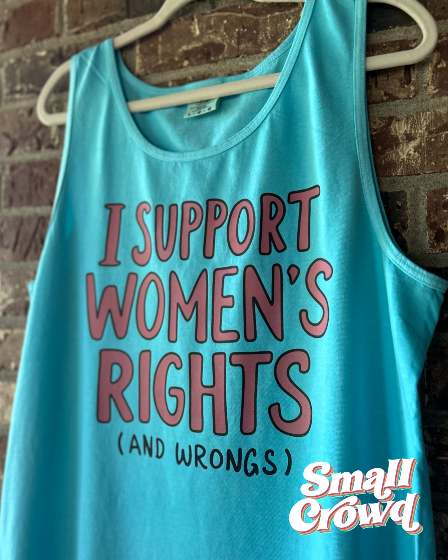 Women's Rights & Wrongs on LAGOON - Adult Graphic Tee/Tank