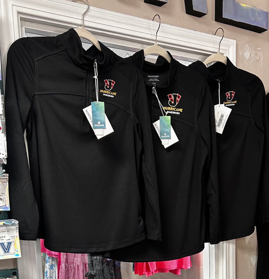 Jonesboro Ladies Quarter Zip - Black