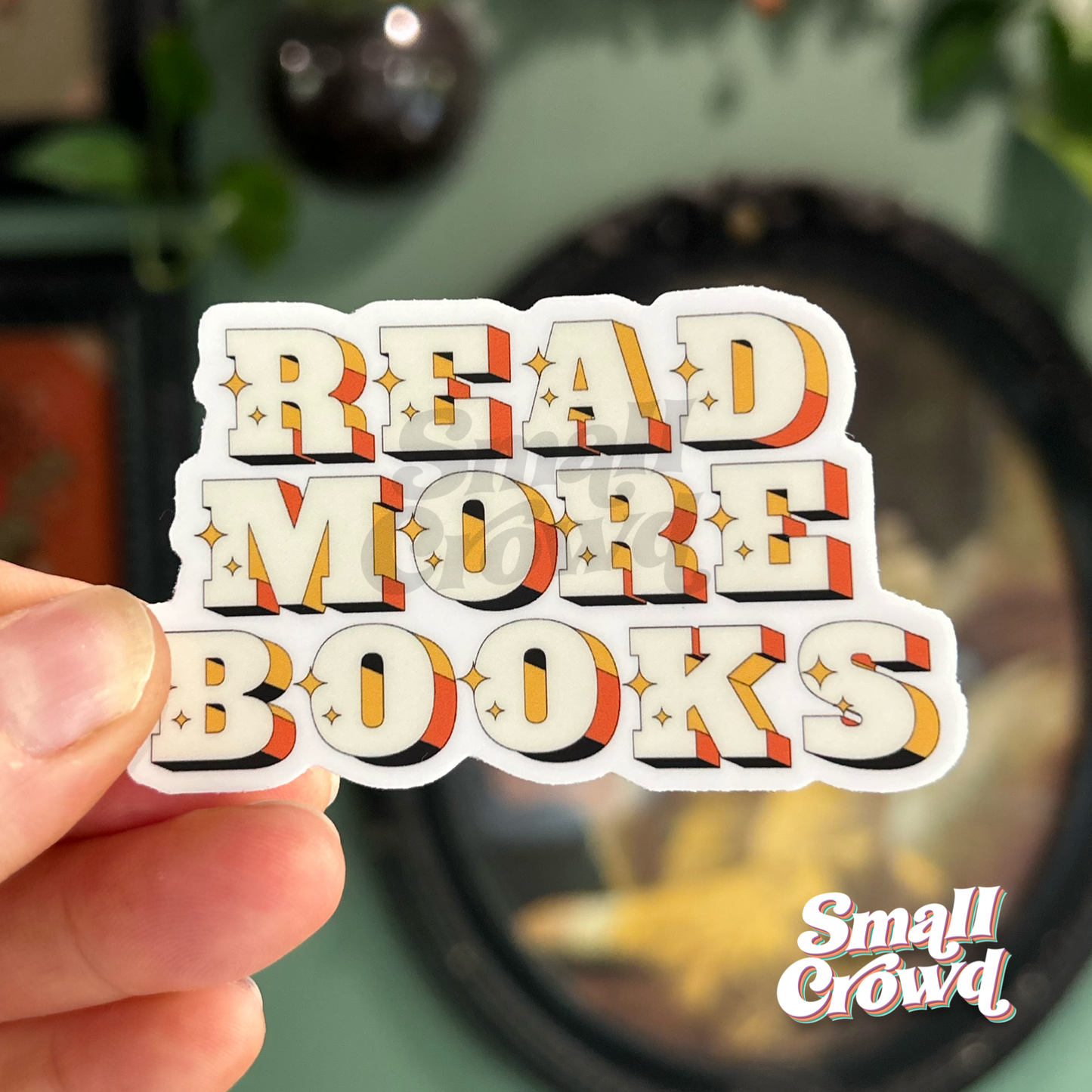 Read More Books - Laptop/Waterbottle Sticker