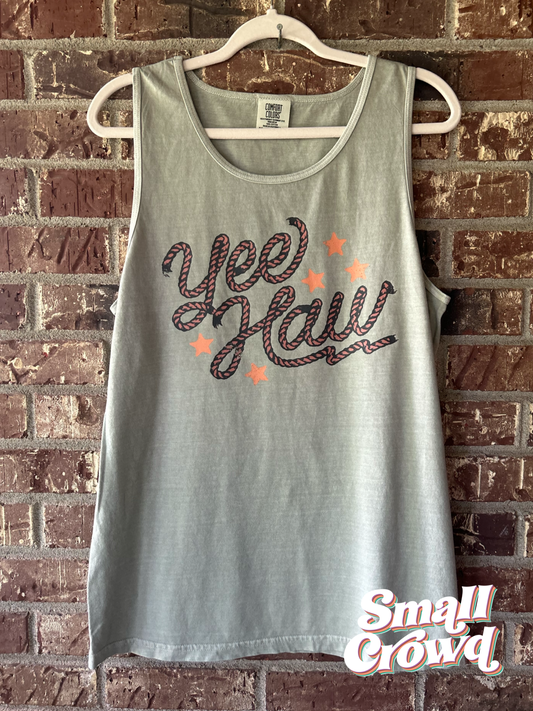 YeeHaw stars- sandstone - Adult Graphic Tee/Tank