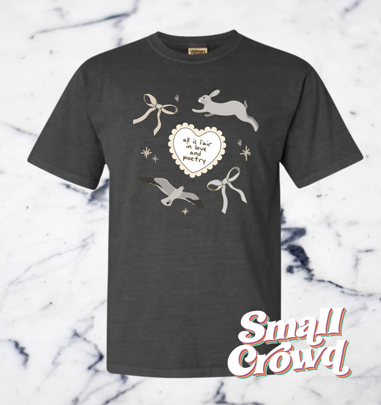 All is Fair - Charcoal/Pepper (Gildan & Comfort Colors)