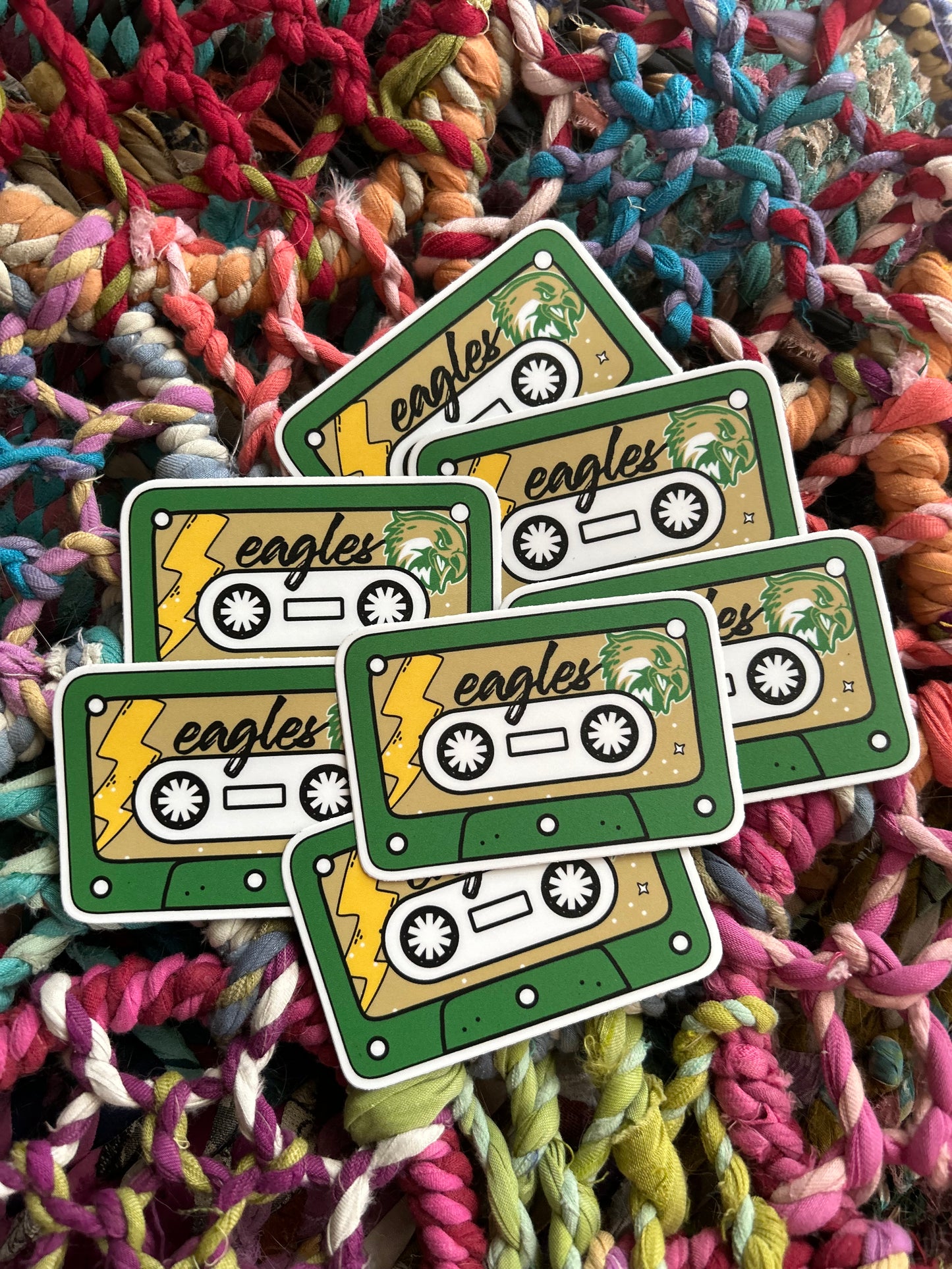 Tech Eagles Mixtape - Laptop/Waterbottle Sticker