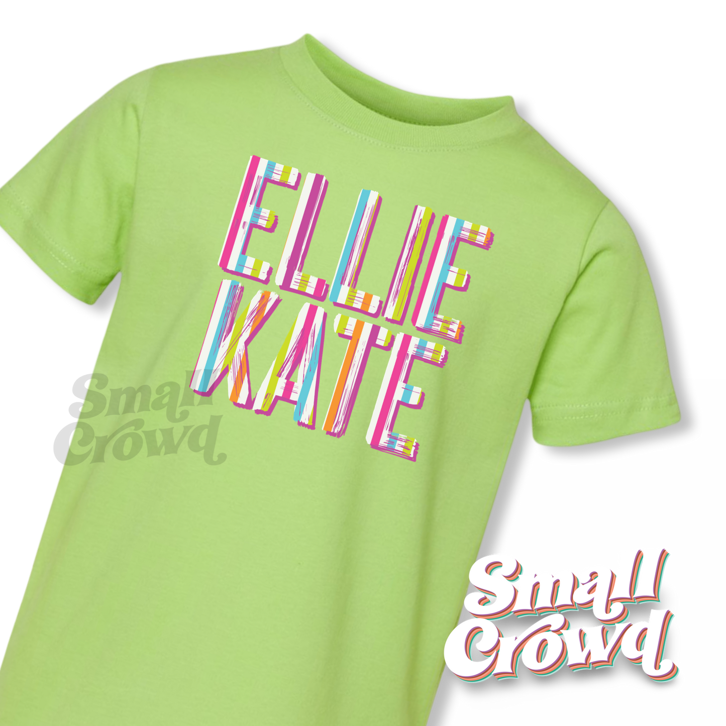 Bright Summer Stripes OG Custom - Key Lime