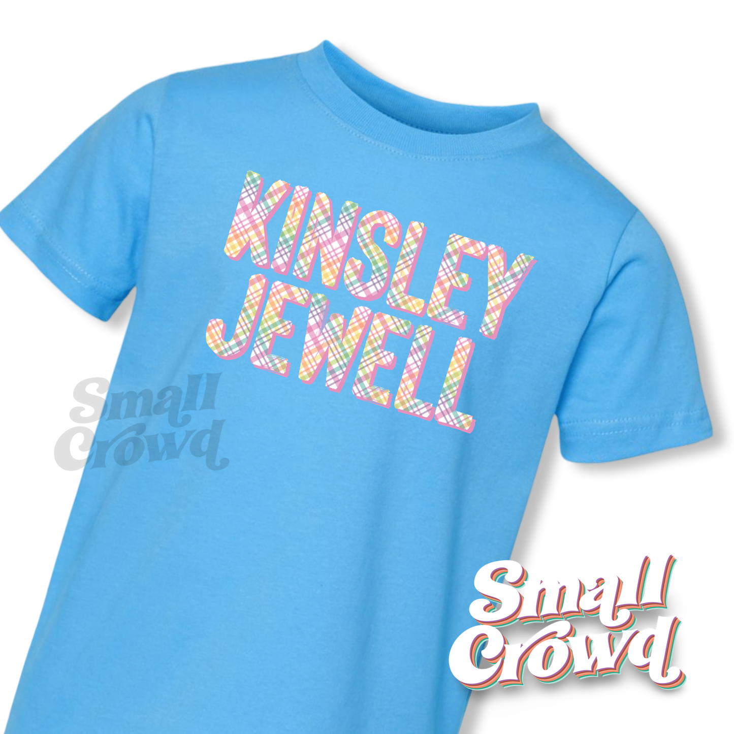 Spring Plaid OG Custom - Turquoise