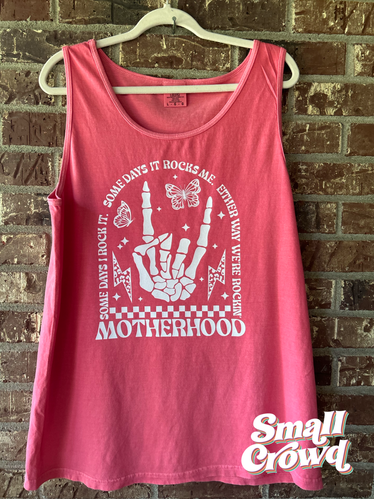 Motherhood Skelly - watermelon - Adult Graphic Tee/Tank