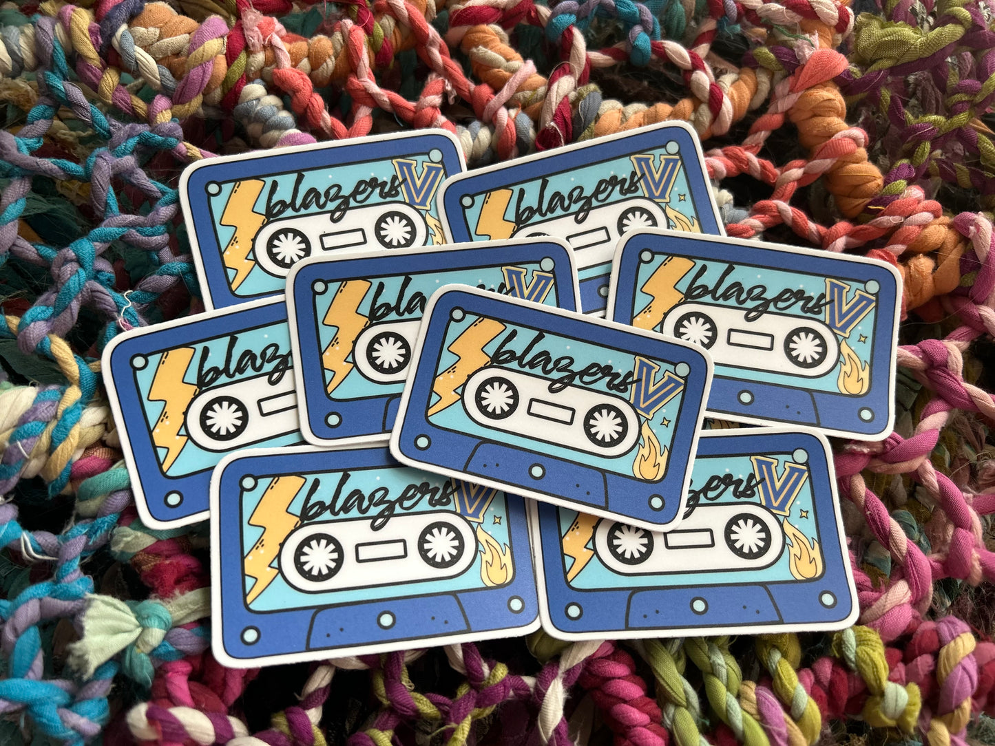 Blazers Mixtape - Laptop/Waterbottle Sticker