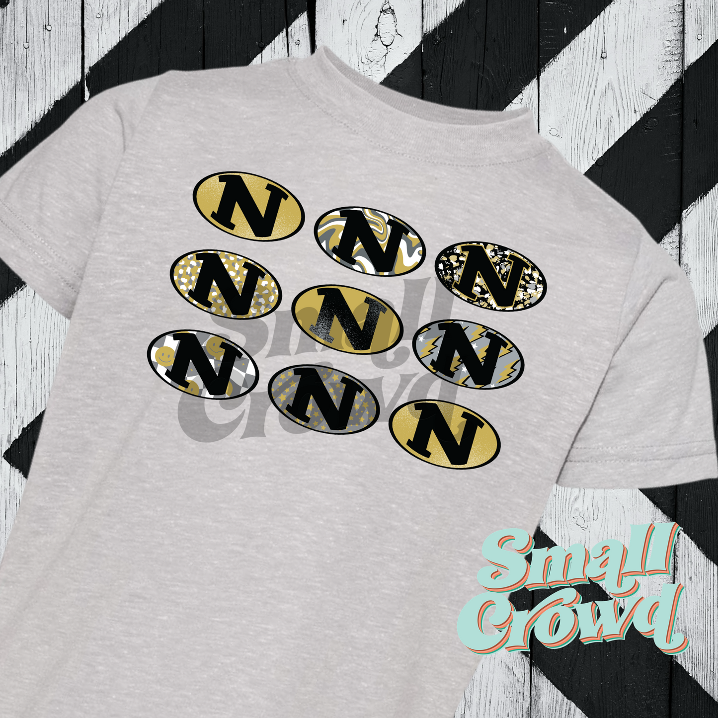 Nettleton Raiders Patterns - Grey Tee (rabbit skins/LAT)