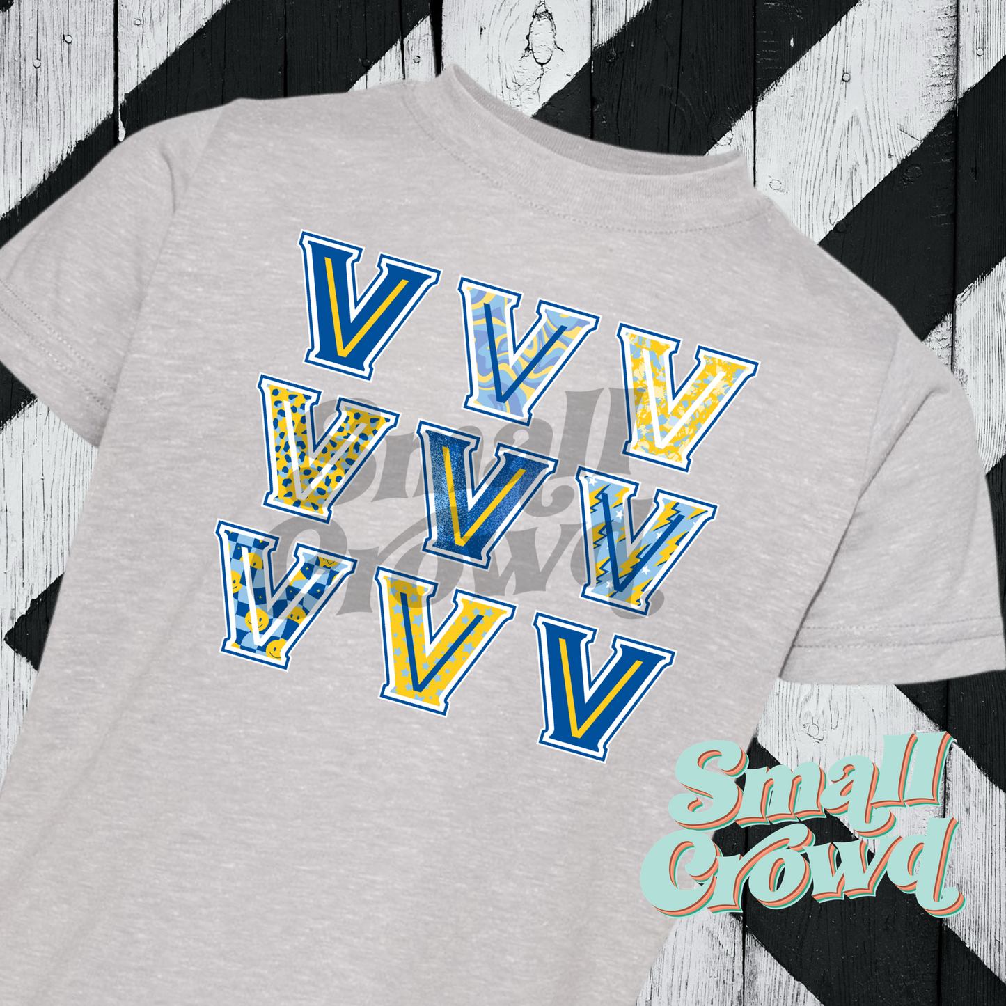 Valley View Blazers Patterns - Grey Tee (rabbit skins/LAT)