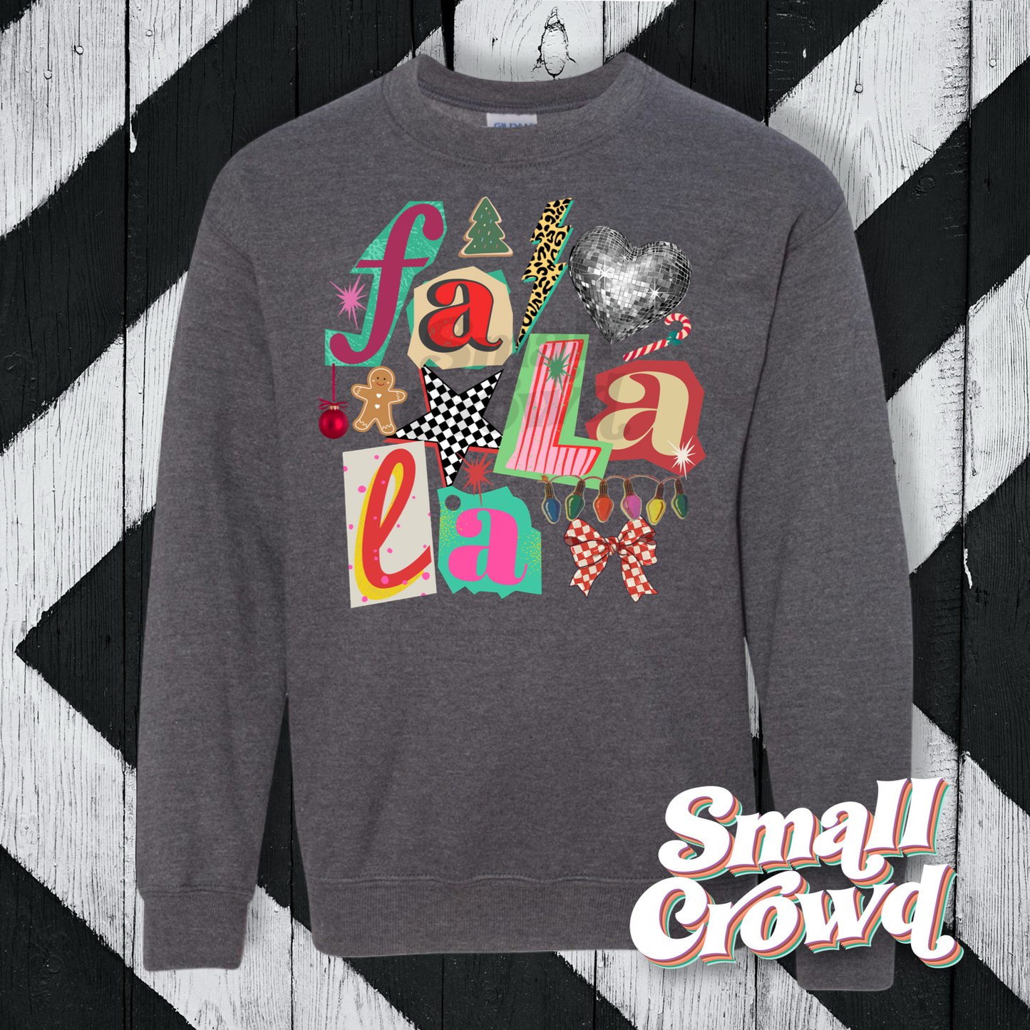 FaLaLaLa - Charcoal/Pepper (Gildan & Comfort Colors)