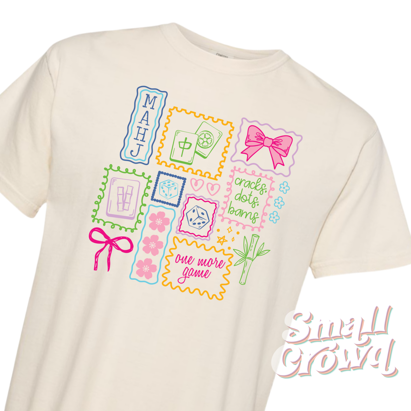 Mahjong - Ivory - Comfort Colors Short Sleeve Tee