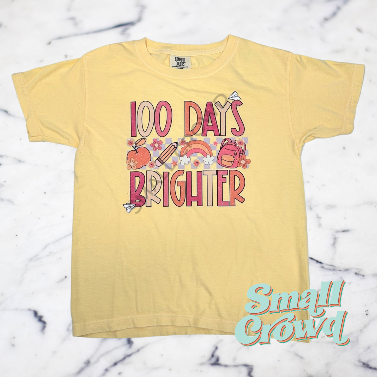 100 Days Brighter - Butter Comfort Colors