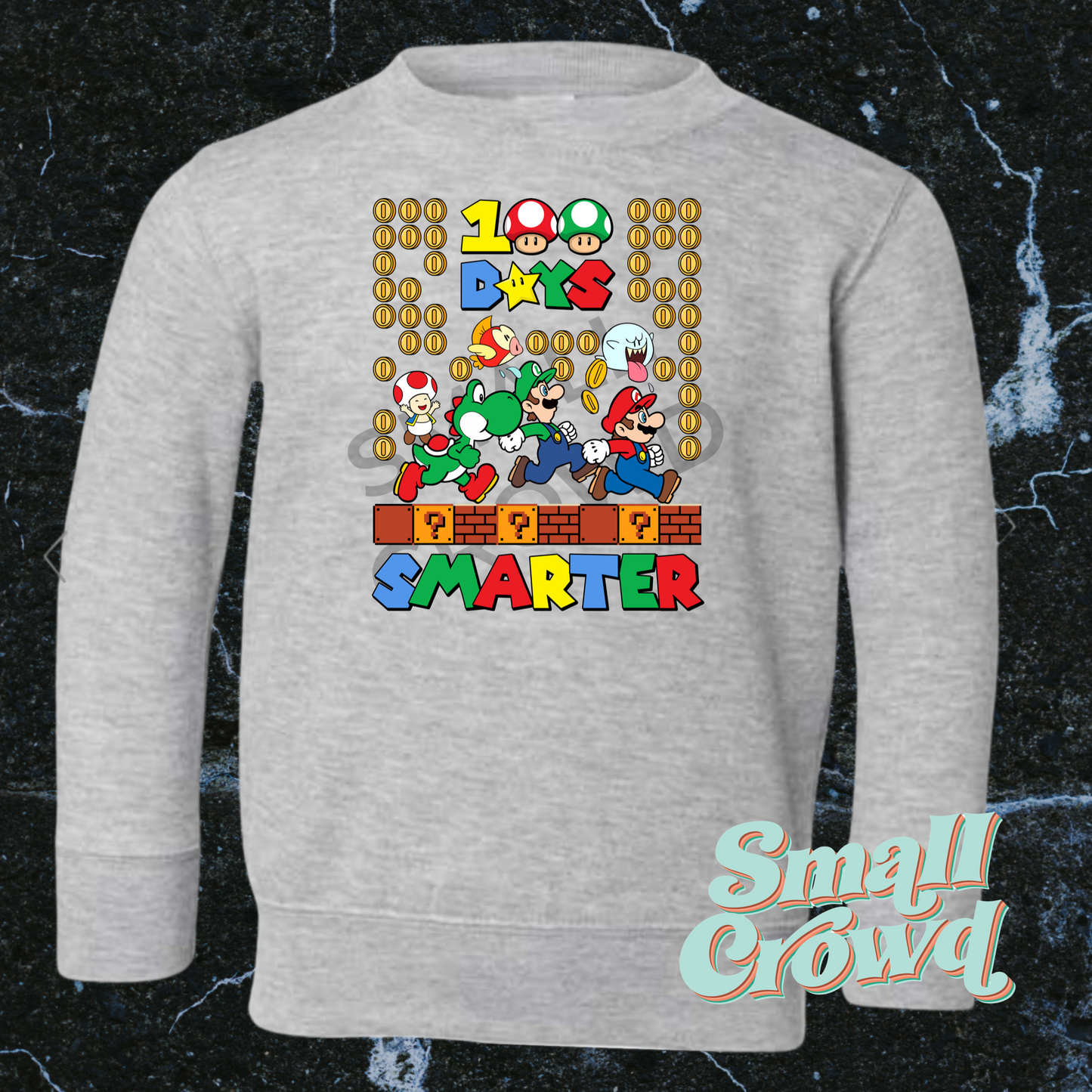 100 Days Smarter - Heather grey