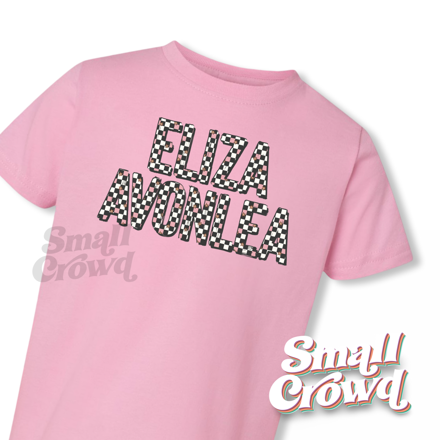 Checks & Stars OG Custom - Pink