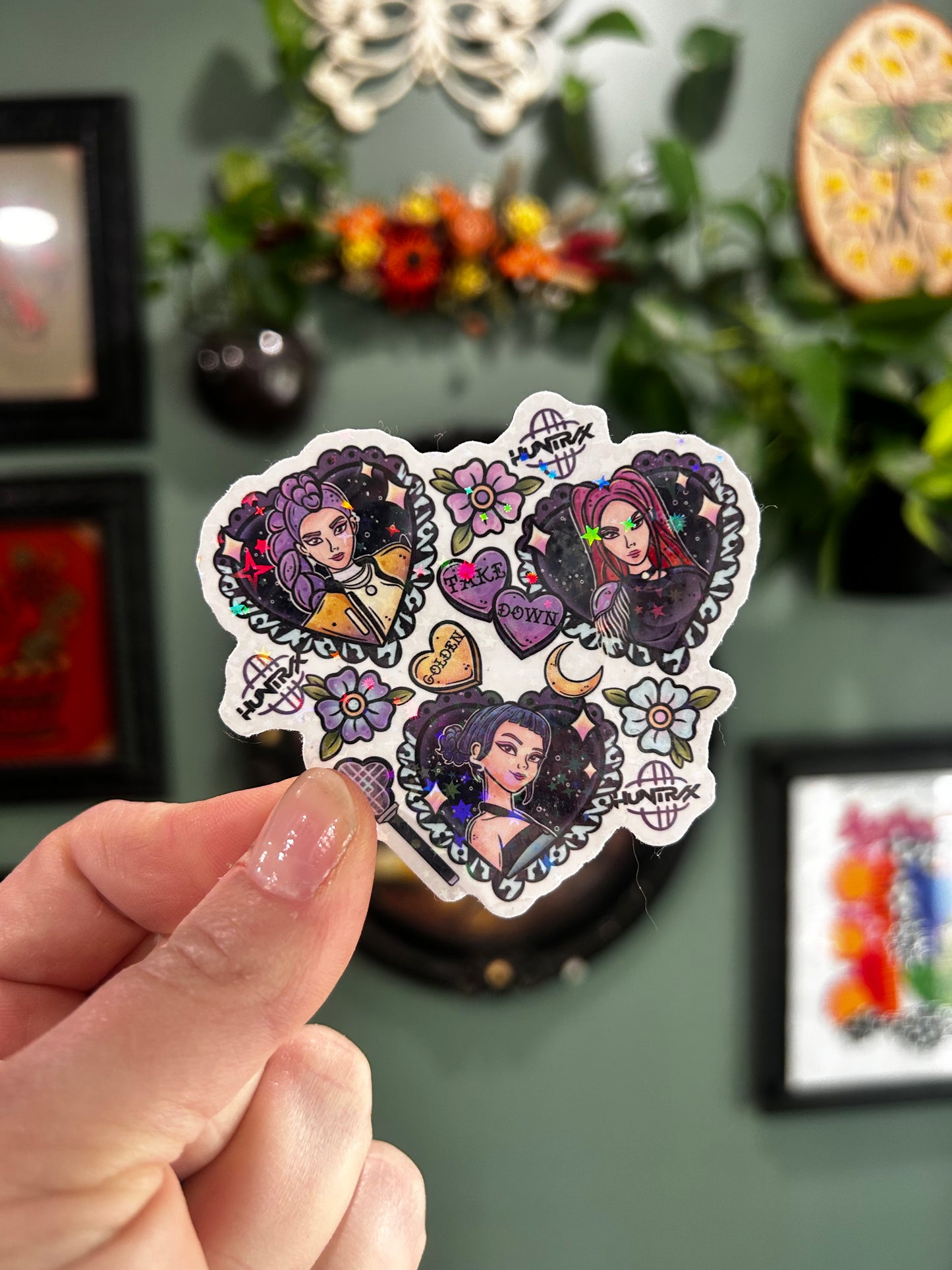 KPOP shimmer - Laptop/Waterbottle Sticker