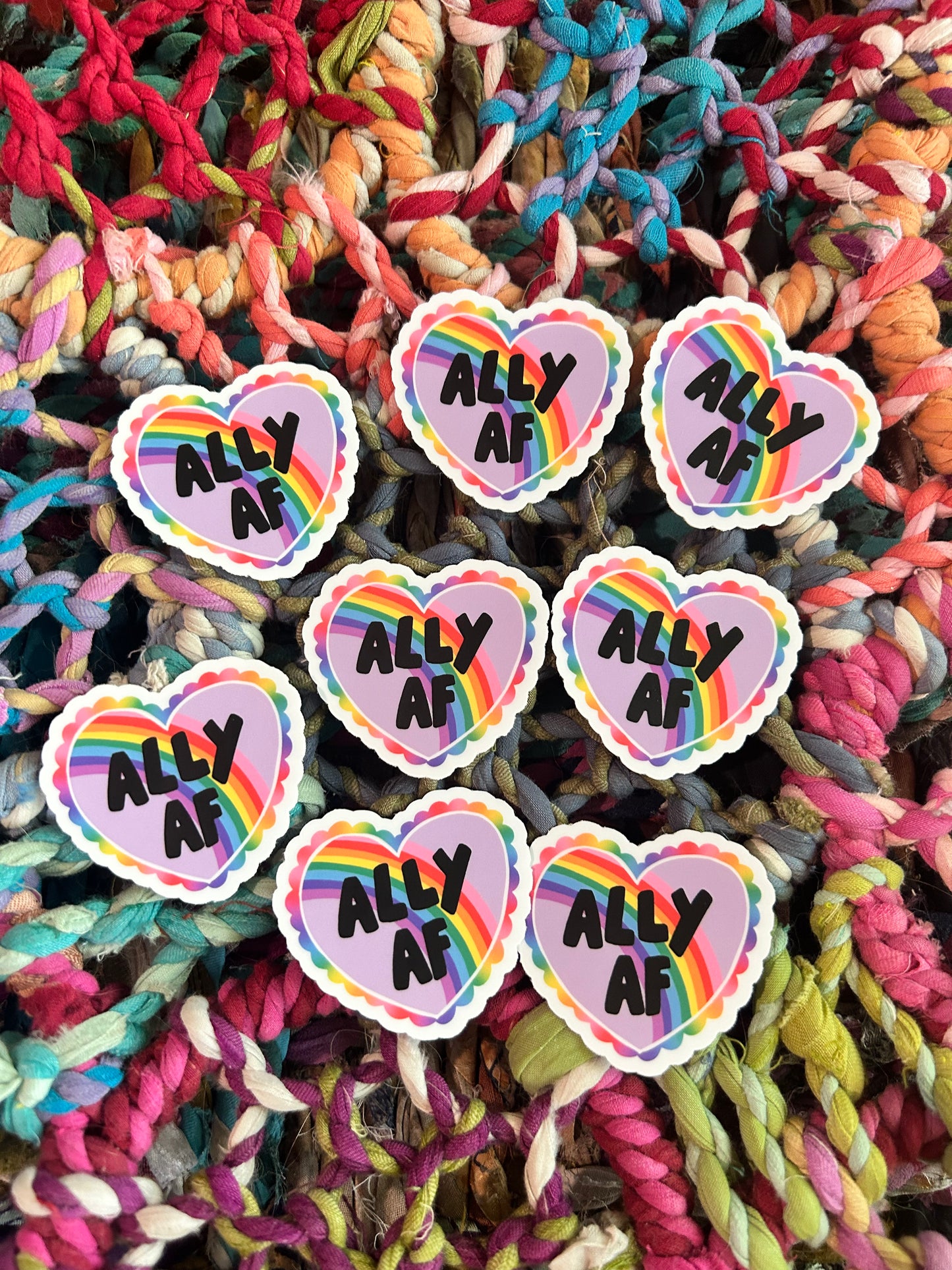 Ally AF - Laptop/Waterbottle Sticker