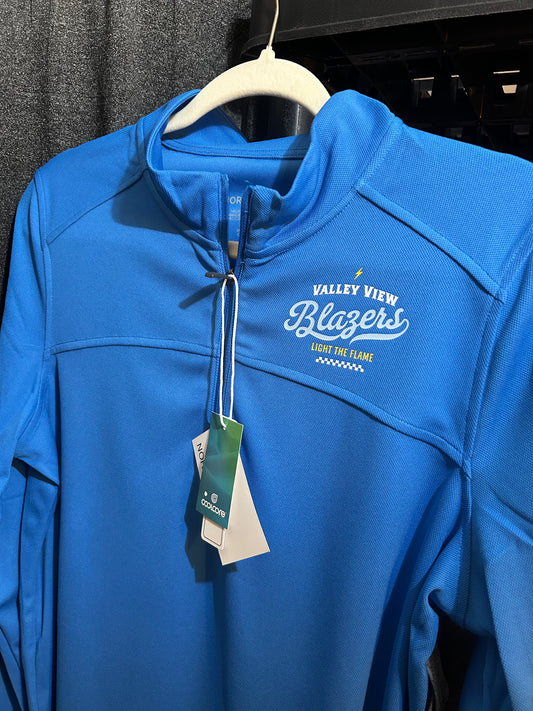 VV Ladies Quarter Zip - Royal