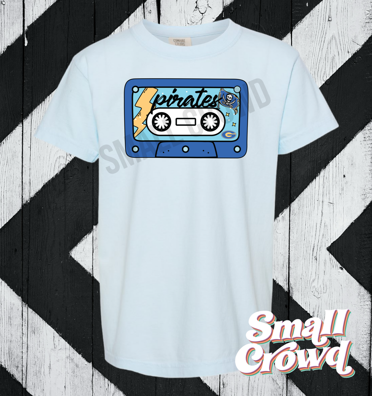 Gosnell Pirates Mixtape- Chambray - COMFORT COLORS™