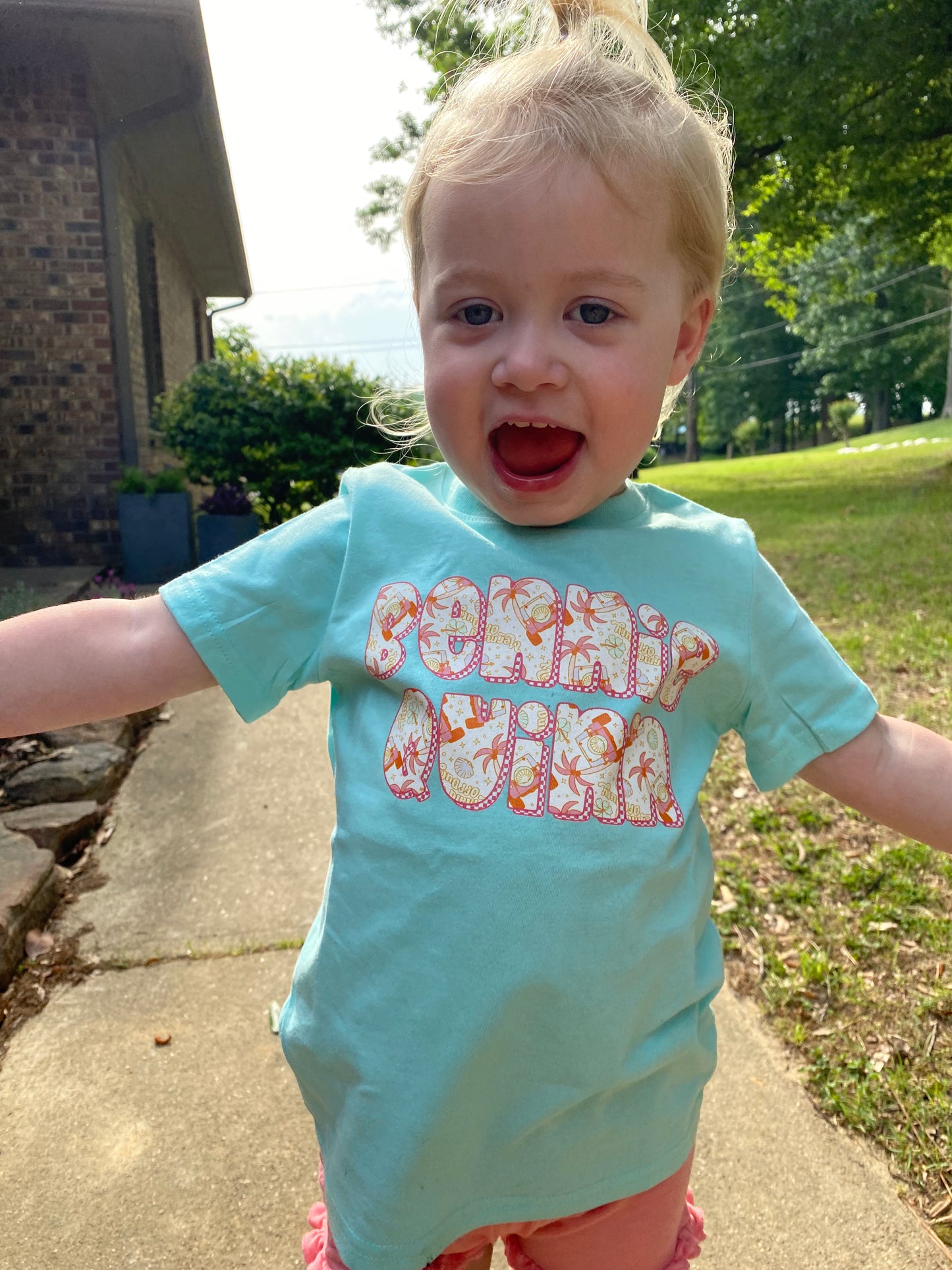 Pink Jeep Name Tee - Chill