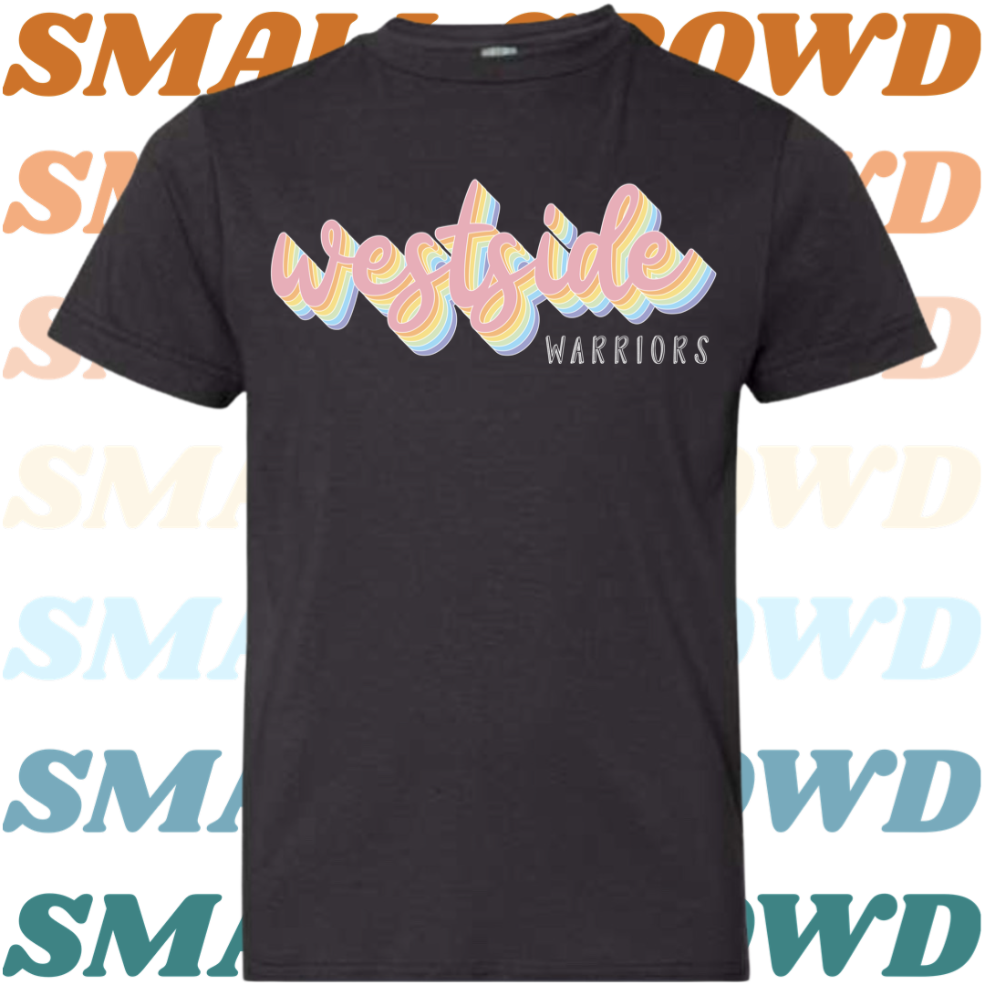 Westside Warriors Retro Pastel - Black