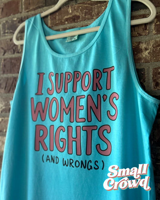 Women's Rights & Wrongs on LAGOON - Adult Graphic Tee/Tank