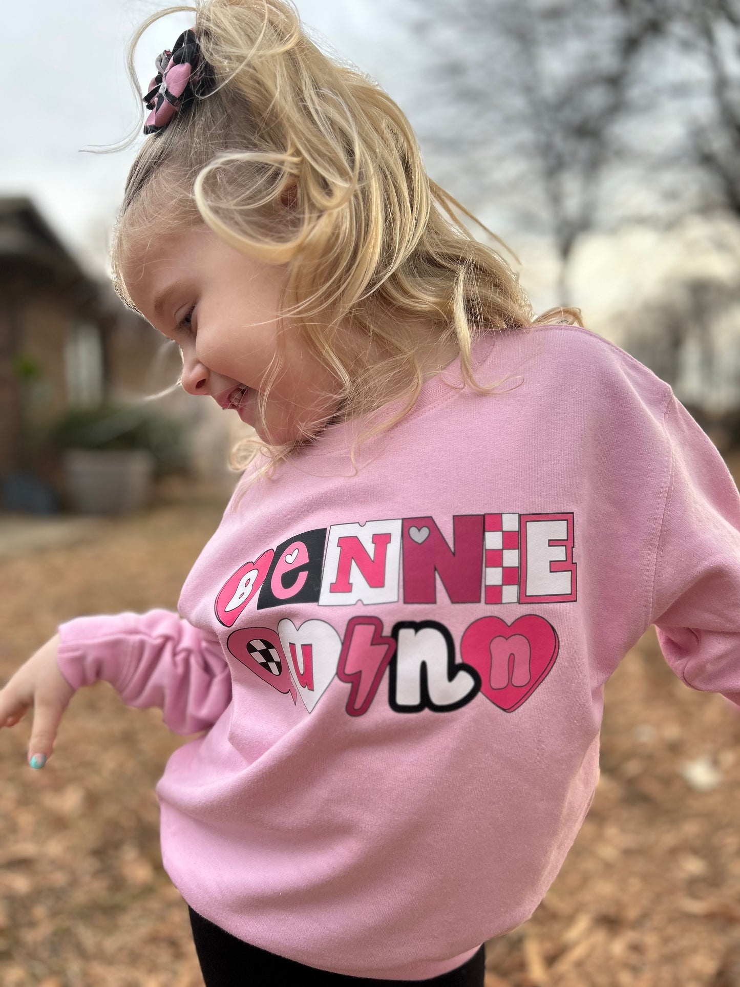 Valentine Pop Custom Name - PInk
