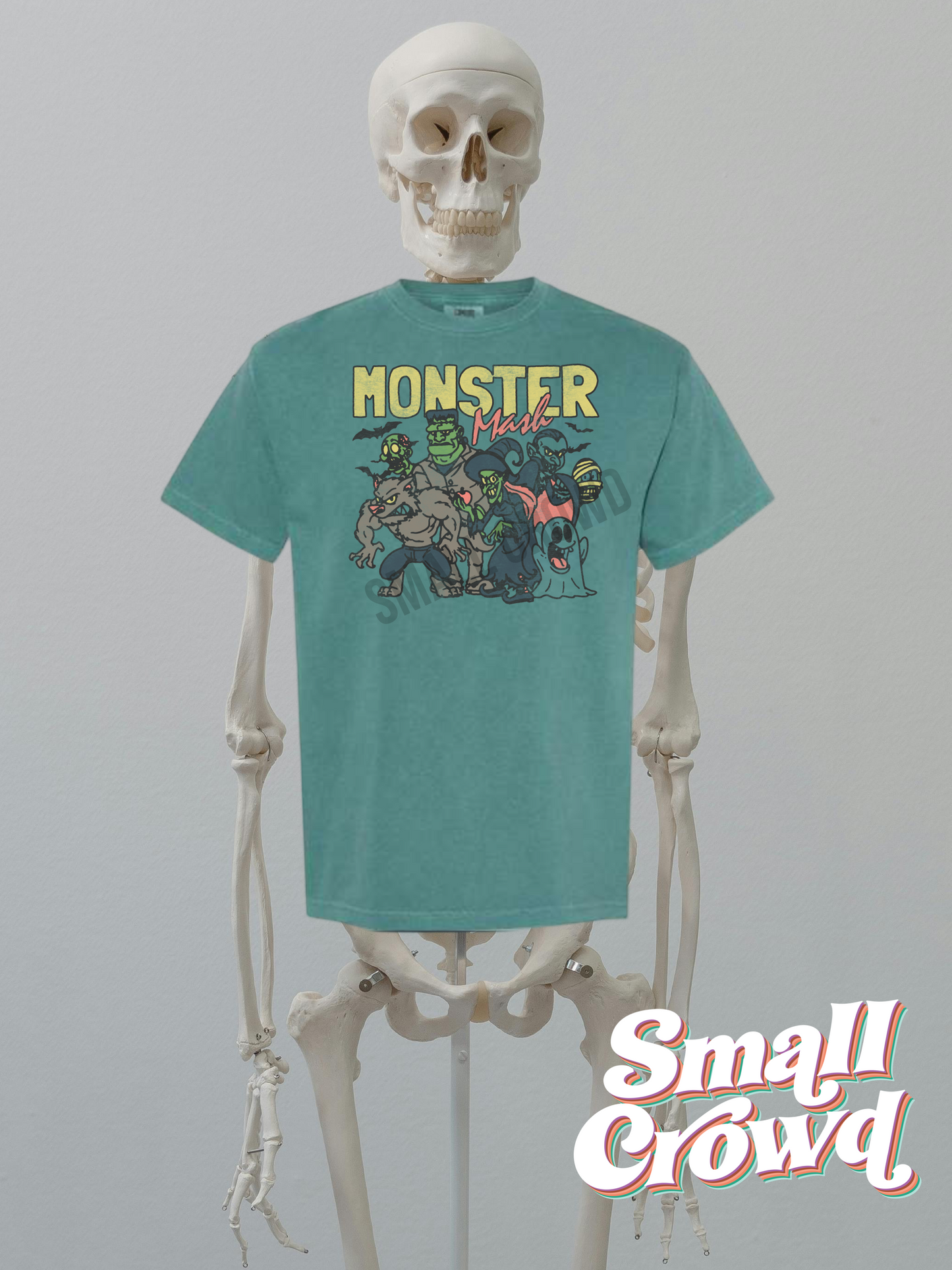 Monster Mash | short sleeve tee - emerald | comfort colors