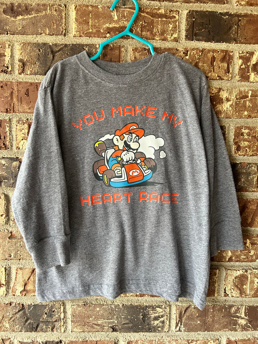 You Make My Heart Race - granite heather