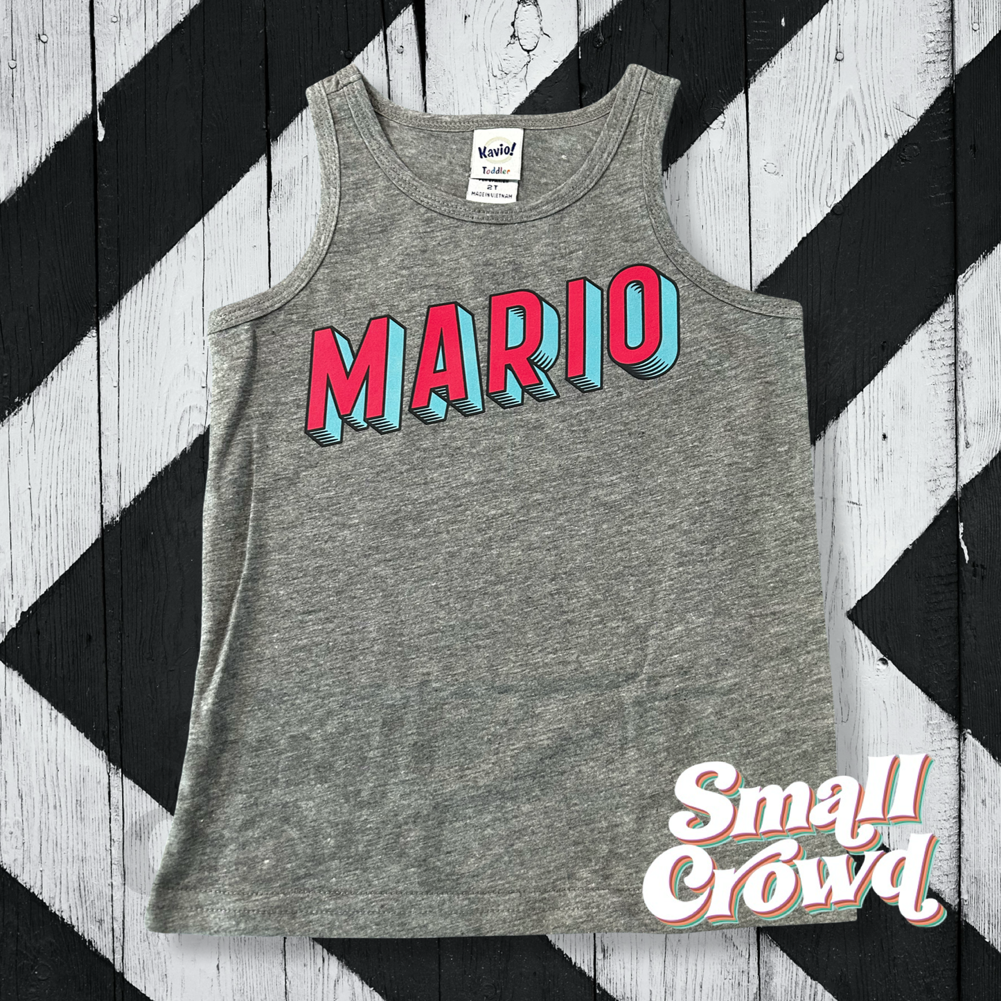 Comic Block Deep Magenta/Turquois Name - Granite Heather