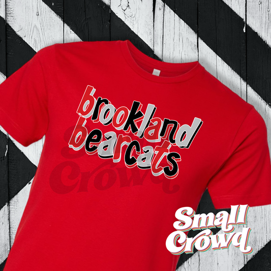 Brookland Bearcats Double Doodle - red shirt