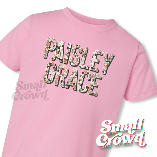 Magic Mouse OG Name Tee - Pink