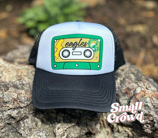 Eagles Mixtape - Black/White Trucker Hat