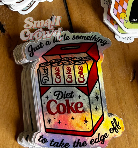 Fridge Cig Diet Coke- Laptop/Waterbottle Sticker