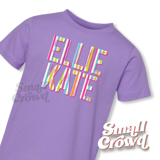 Bright Summer Stripes OG Custom - Lavender