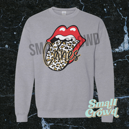 Jonesboro Canes - Rockin Tongue Heather Grey