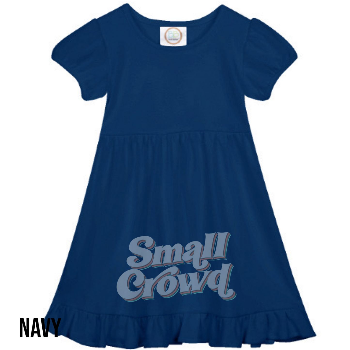 Groovin Flowers Name - Ruffle Dress short sleeve