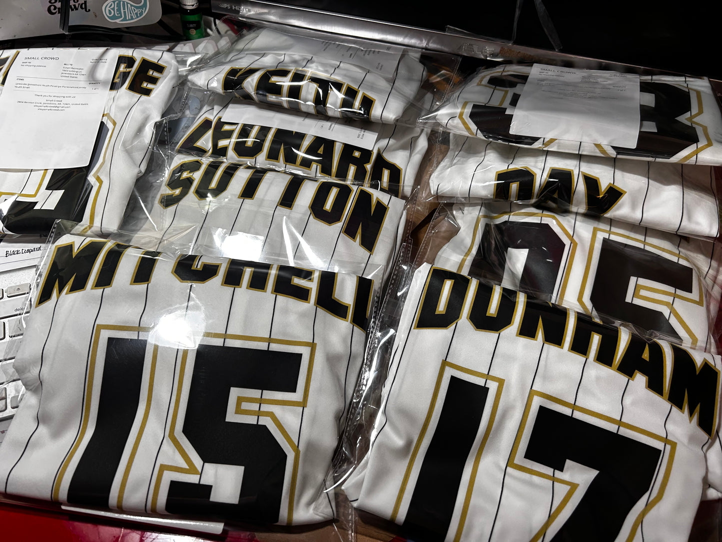 [preorder]Jonesboro Youth Pinstripe Personalized Baseball Jersey