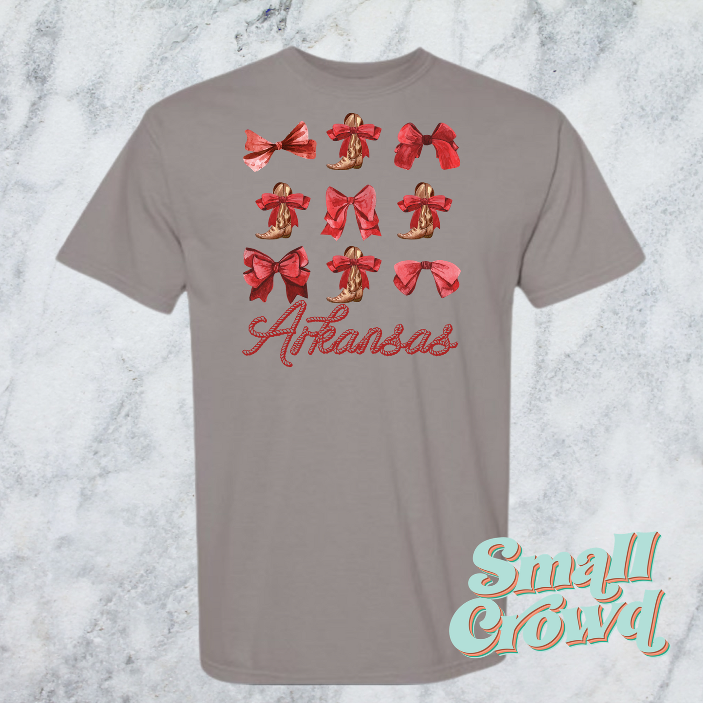 Arkansas Bows - grey