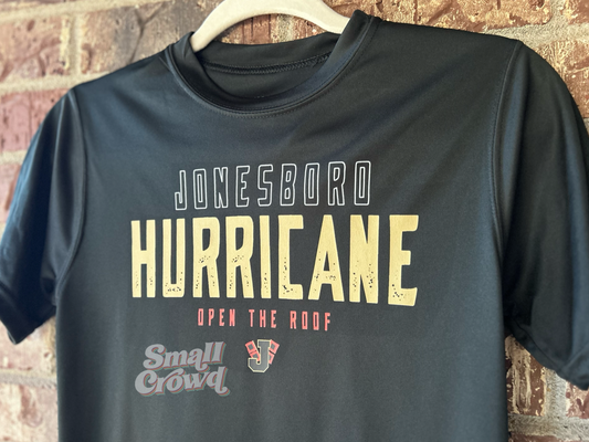 Jonesboro Hurricane OTR - *Moisture Wicking Tee* - black