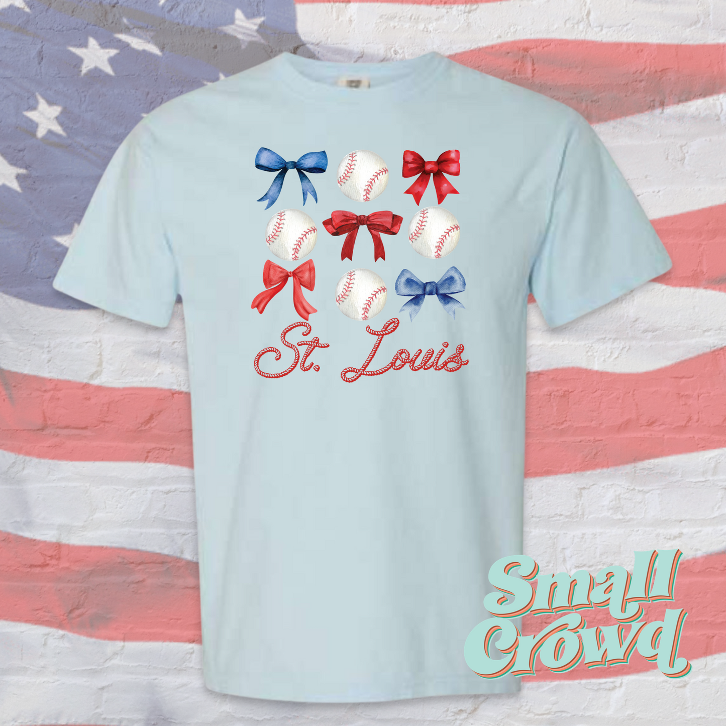 St Louis Bows - light blue