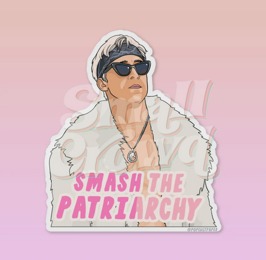 Smash the Patriarchy - Laptop/Waterbottle Sticker