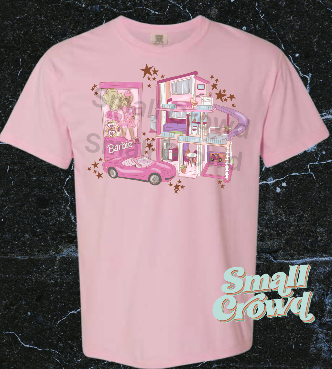 Dream House tee - light pink