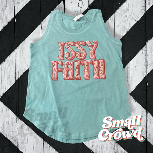 Cowgirly Custom Name tee - Saltwater