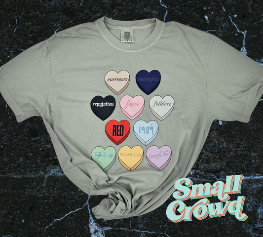 Eras Hearts - Bay Comfort Colors