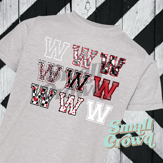 Westside Warriors Patterns - Grey Tee (rabbit skins/LAT)