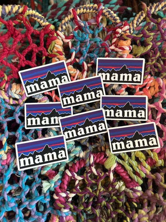 Mountain Mama - Laptop/Waterbottle Sticker