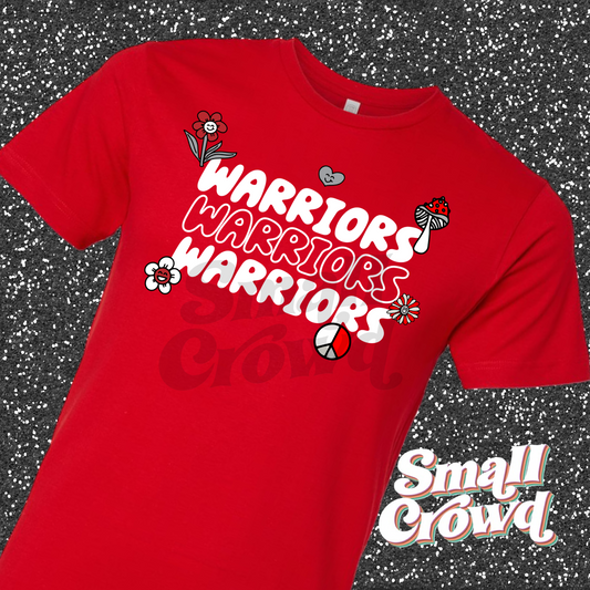 Westside Warriors y2k - red shirt