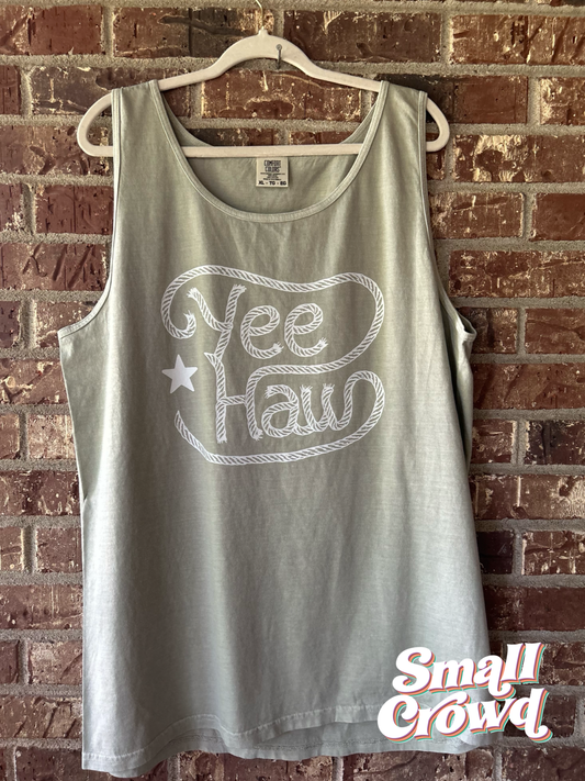 YeeHaw cream - sandstone - Adult Graphic Tee/Tank