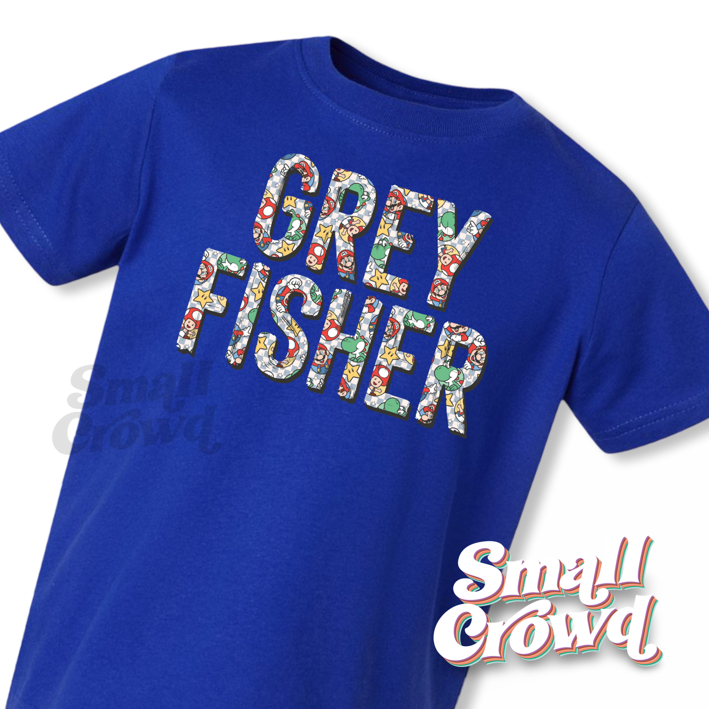 Mario Check OG Custom - Royal