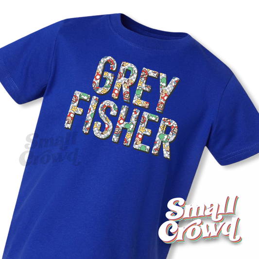 Mario Check OG Custom - Royal